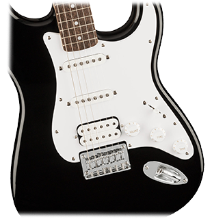 Squier - Bullet Strat HT HSS - Black LN122304 - 0371005506 | SCAN UK