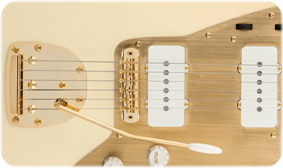 40th Anniversary Jazzmaster Gold Edition (Olympic White)