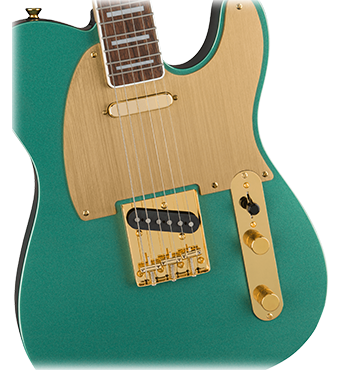 Squier 40th Anniversary Telecaster Gold Edition (Sherwood Green Metallic)
