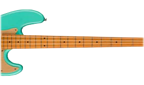 VINTAGE-TINTED MAPLE NECK AND FINGERBOARD