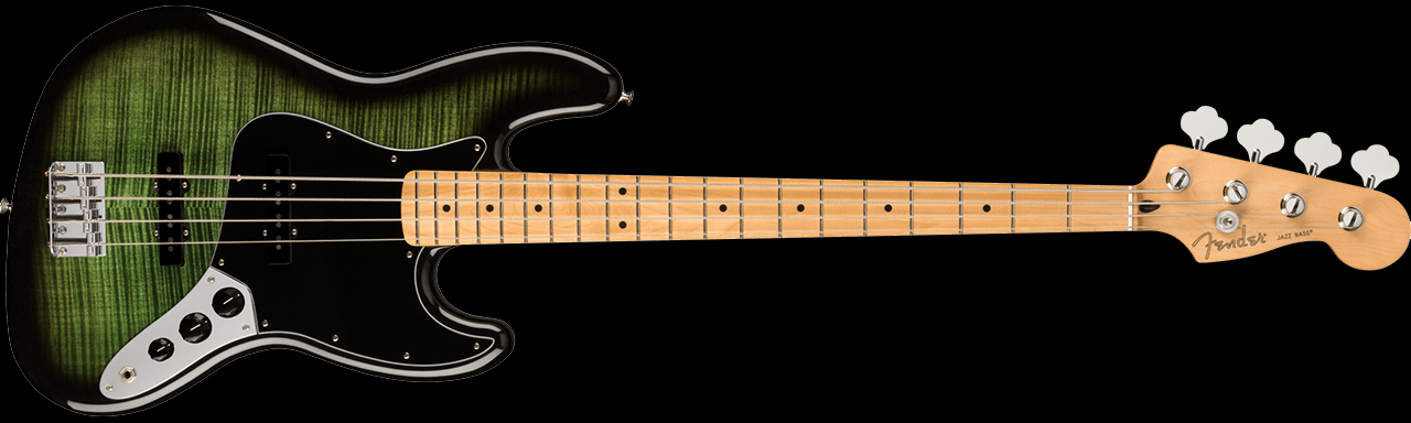 Fender Player Jazz Bass Plus Top (Green Burst)