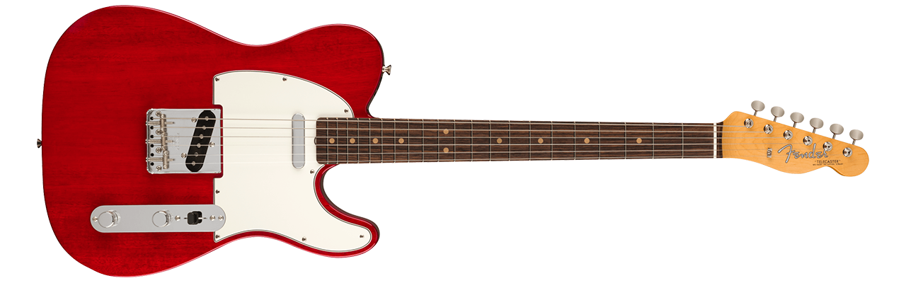 Fender American Vintage II 1963 Telecaster Crimson Red Transparent