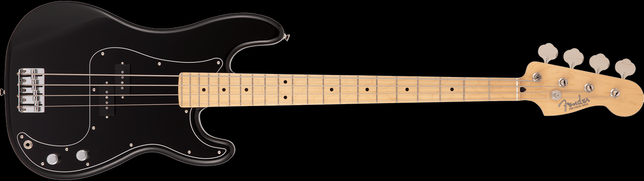 Fender Made in Japan Hybrid II P Bass - Black LN129719
