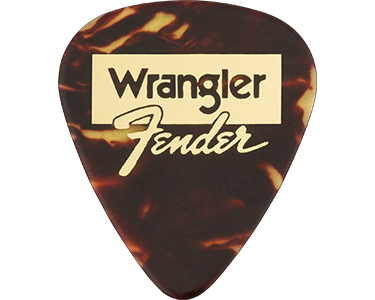 Fender and Wrangler Picks 351 Shape Tortoiseshell