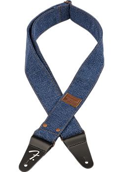 Fender x Wrangler Riveted Denim Strap Indigo