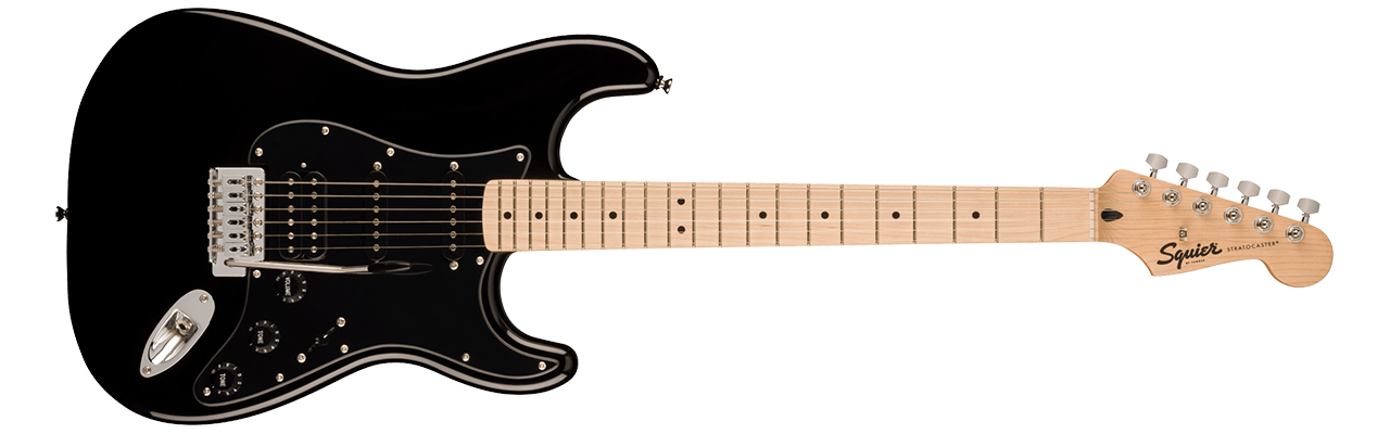 Squier Sonic Stratocaster HSS Black