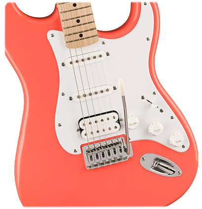 Squier Sonic Stratocaster HSS Tahitian Coral