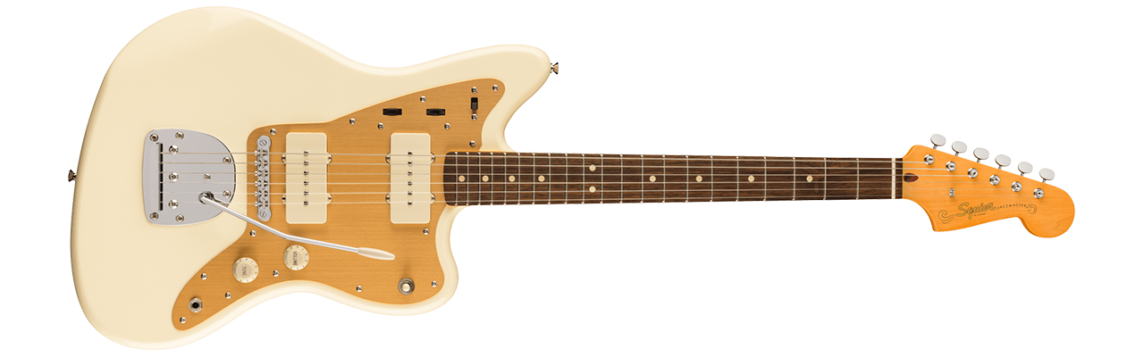 Squier J Mascis Jazzmaster, Laurel Fingerboard, Gold Anodized