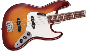 Made In Japan Limited International Colour Jazz Bass Sienna Sunburst