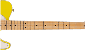9.5” RADIUS FINGERBOARD WITH MEDIUM JUMBO FRETS