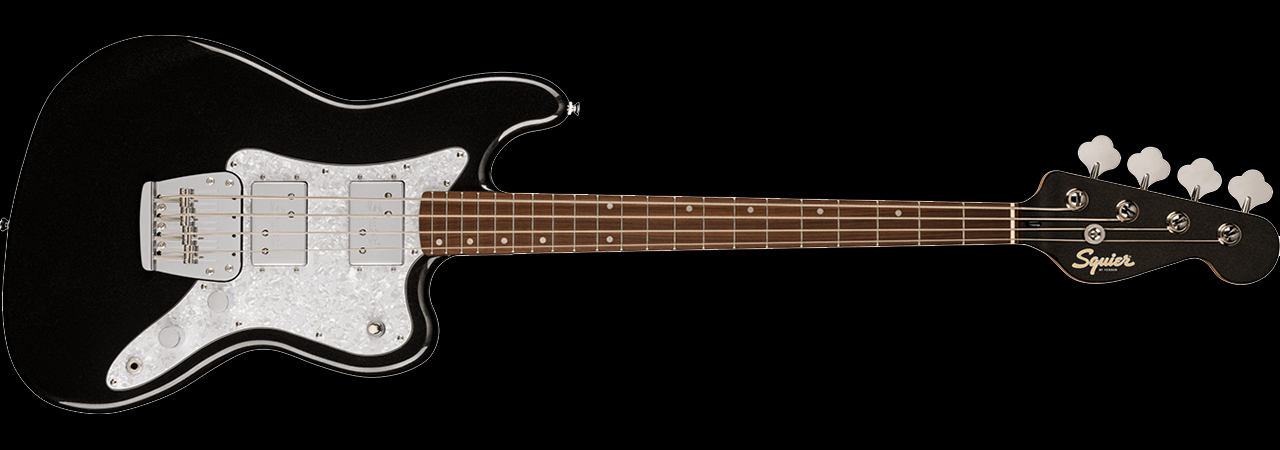 Squier Paranormal Rascal Bass HH Metallic Black