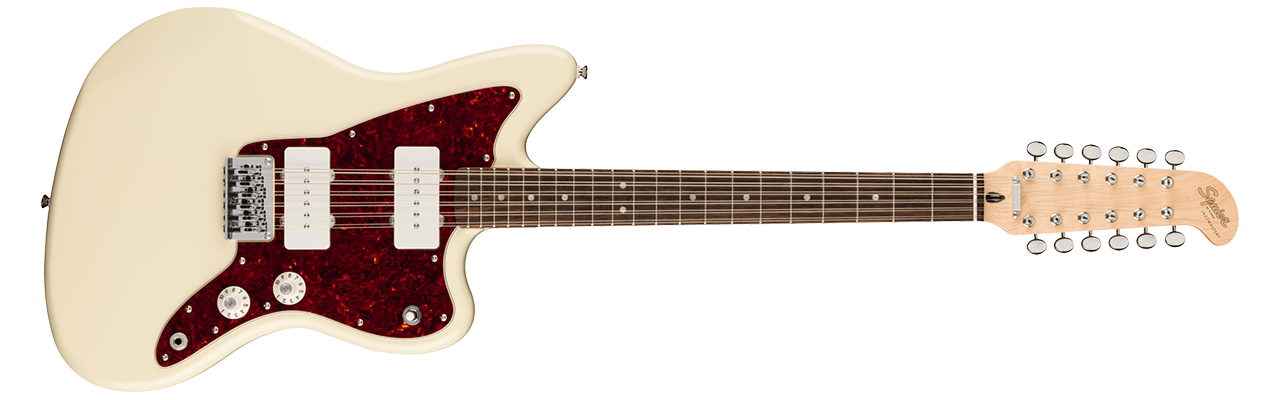 Squier Paranormal Jazzmaster XII Olympic White
