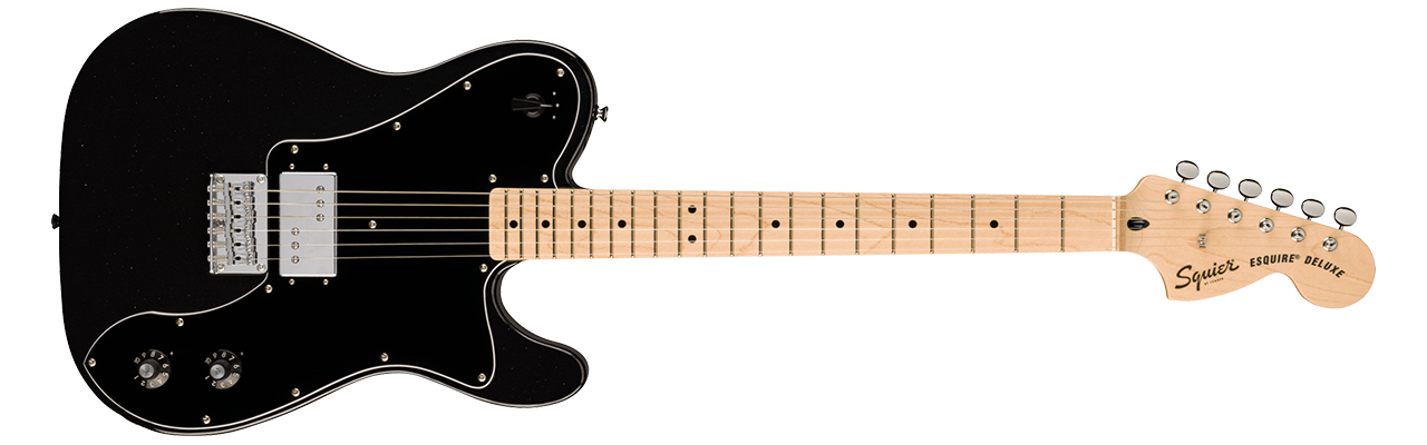 Squier Paranormal Esquire Deluxe Metallic Black