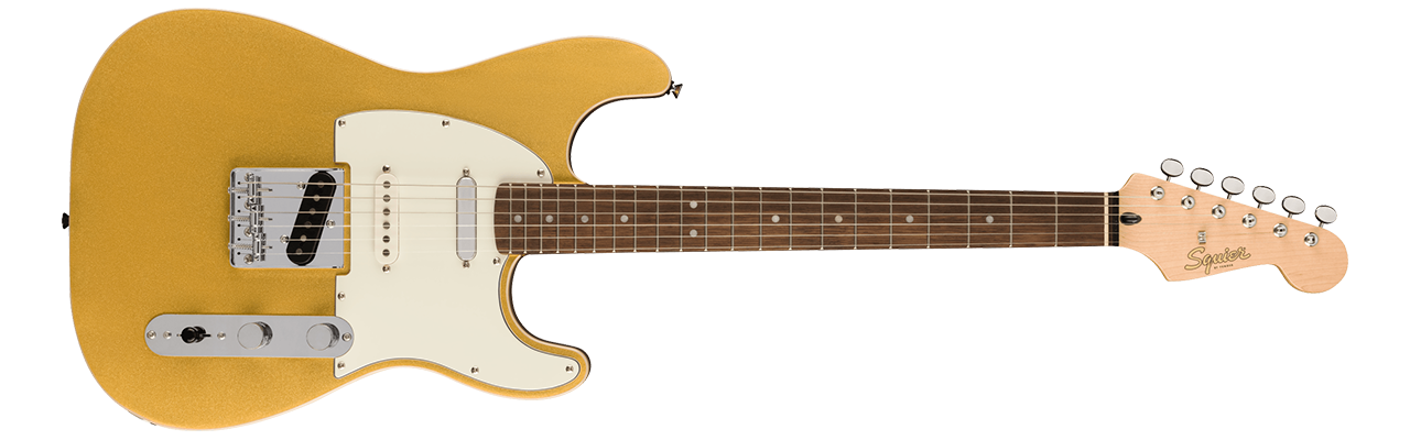 Squier Paranormal Custom Nashville Stratocaster Aztec Gold
