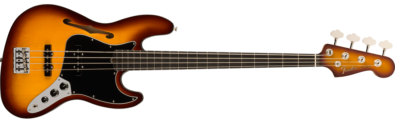 Fender Limited Edition Suona Jazz Bass Thinline Violin Burst
