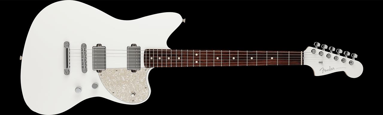 ギター Fender Elemental Jazzmaster White MIJ ギター Fender Elemental Jazzmaster White MIJ Fender MIJ