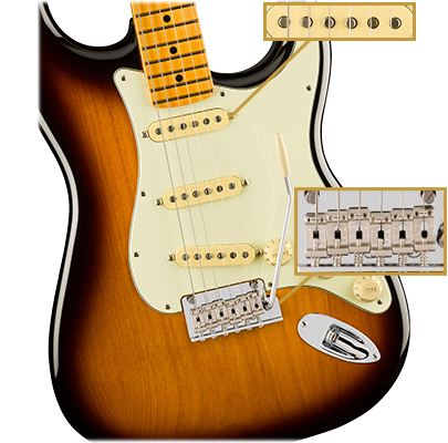 Fender - American Professional II Stratocaster - Anniversary 2-Colour Sunburst