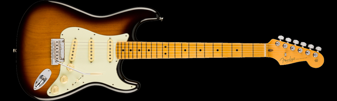 Fender - American Professional II Stratocaster - Anniversary 2-Colour Sunburst