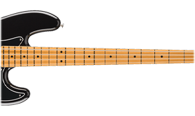 9.5“-RADIUS Maple FINGERBOARD WITH ROLLED EDGES
