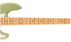9.5“-RADIUS Maple FINGERBOARD WITH ROLLED EDGES
