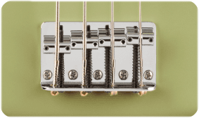 ADJUSTABLE 4-SADDLE BRIDGE WITH SINGLE-GROOVE STEEL 