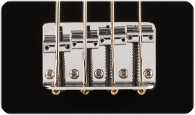 ADJUSTABLE 4-SADDLE BRIDGE WITH SINGLE-GROOVE STEEL 