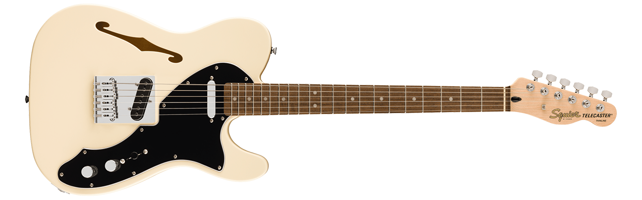 Squier Affinity Series Telecaster Thinline Olympic White