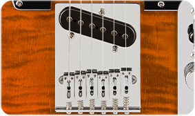 STRING-THROUGH-BODY TELECASTER BRIDGE