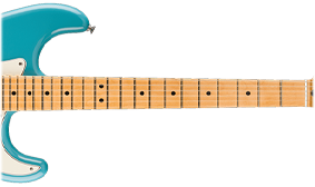 9.5“-RADIUS Maple FINGERBOARD WITH ROLLED EDGES