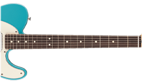 9.5“-RADIUS MAPLE OR ROSEWOOD FINGERBOARD WITH ROLLED EDGES