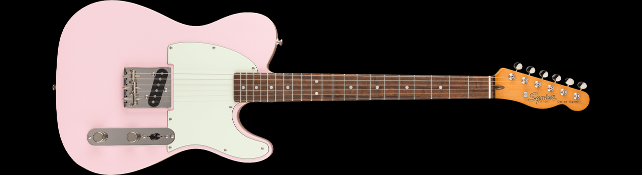 Squier FSR Classic Vibe ‘60s Custom Esquire Shell Pink