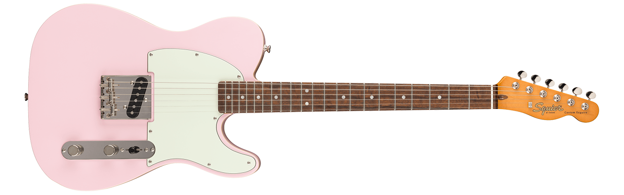 Squier FSR Classic Vibe ‘60s Custom Esquire Shell Pink