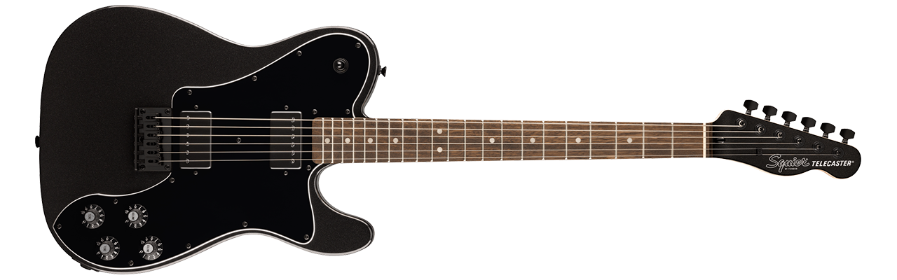 Squier FSR Affinity Series Tele Deluxe Metallic Black LN150784