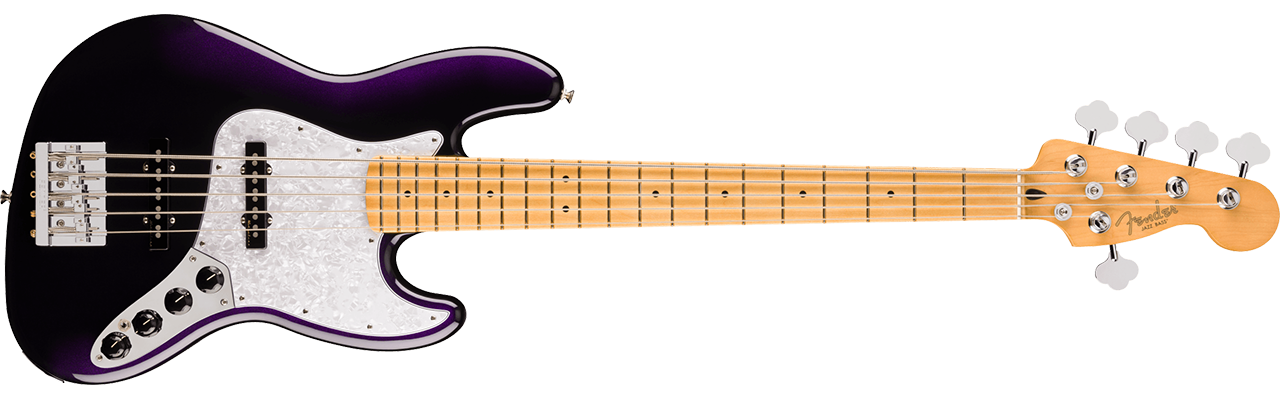 Fender Player II Modified Active Jazz Bass V Maple Fingerboard Dusk