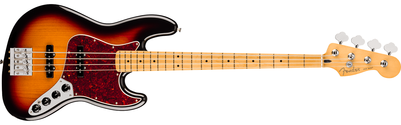 Fender Player II Modified Active Jazz Bass Maple Fingerboard 3-Tone Sunburst