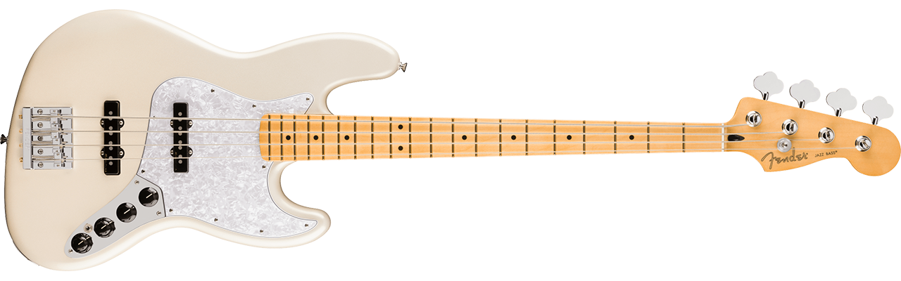 Fender Player II Modified Active Jazz Bass Maple Fingerboard Olympic Pearl