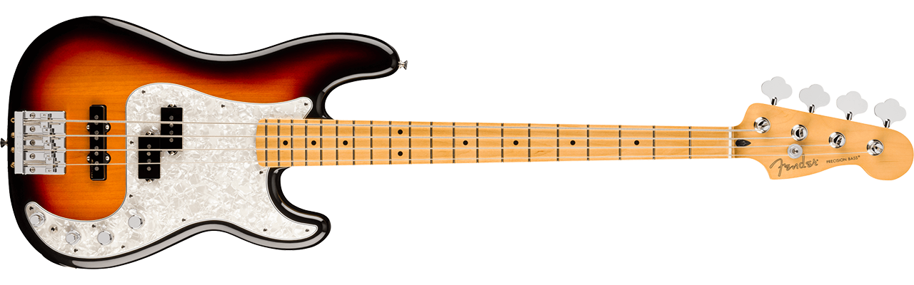 Fender Player II Modified Active Precision Bass Maple Fingerboard 3-Tone Sunburst