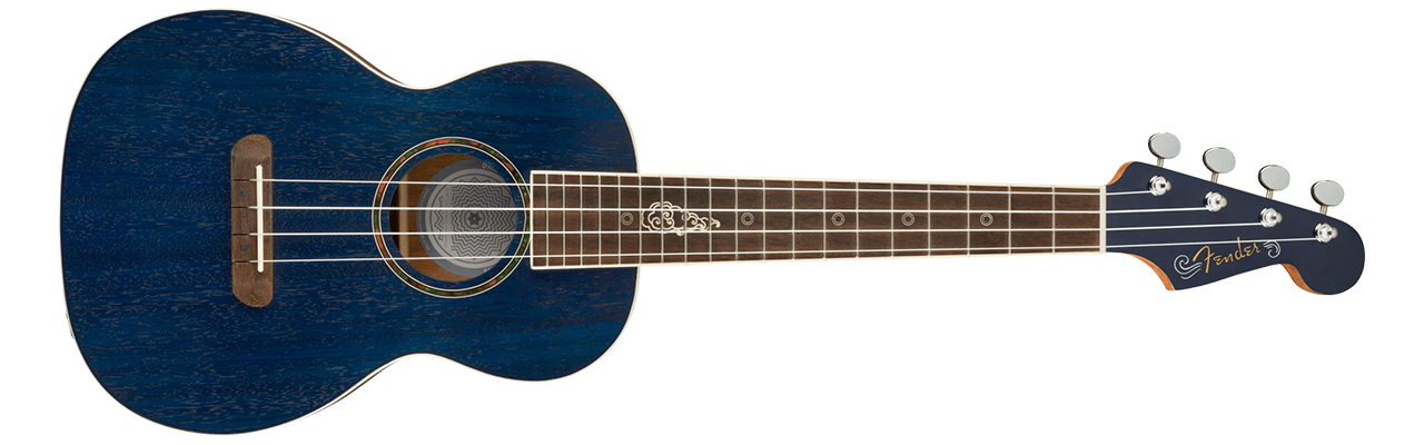 Fender Dhani Harrison Uke Sapphire Blue