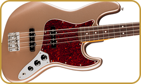 Fender American Professional Classic Jazz Bass Faded Firemist Gold