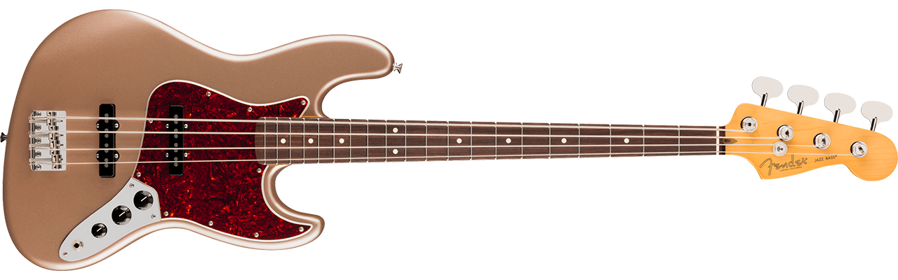 Fender American Professional Classic Jazz Bass Faded Firemist Gold