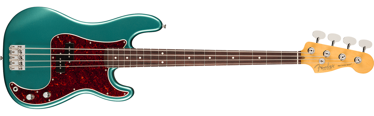 Fender American Professional Classic Precision Bass Faded Sherwood Green Metallic