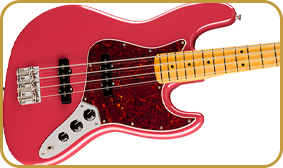 Fender American Professional Classic Jazz Bass Faded Dakota Red