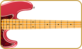 Fender American Professional Classic Jazz Bass Faded Dakota Red