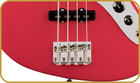 Fender American Professional Classic Jazz Bass Faded Dakota Red