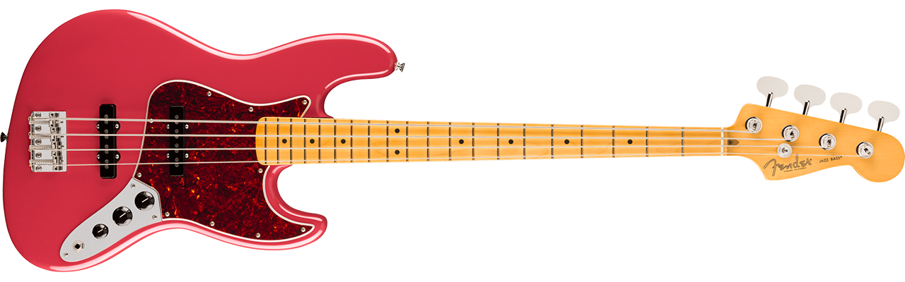 Fender American Professional Classic Jazz Bass Faded Dakota Red