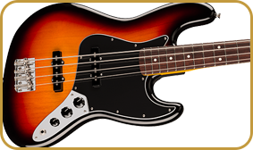 Fender American Professional Classic Jazz Bass 3-Colour Sunburst
