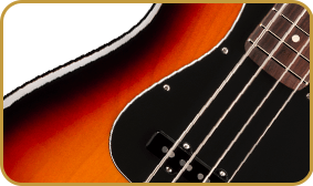 Fender American Professional Classic Jazz Bass 3-Colour Sunburst