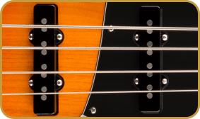 Fender American Professional Classic Jazz Bass 3-Colour Sunburst