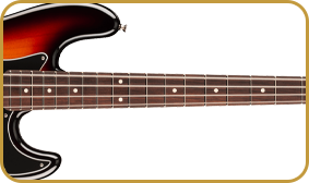Fender American Professional Classic Jazz Bass 3-Colour Sunburst