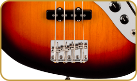 Fender American Professional Classic Jazz Bass 3-Colour Sunburst